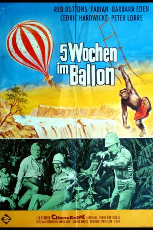 Fünf Wochen im Ballon kinox